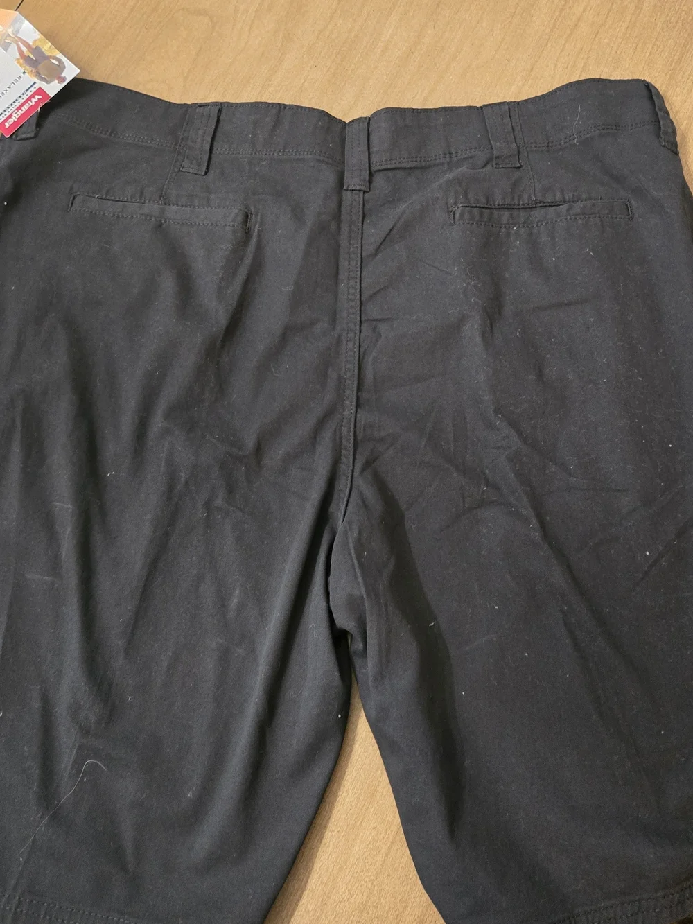 Wrangler Black Cargo Shorts for Men